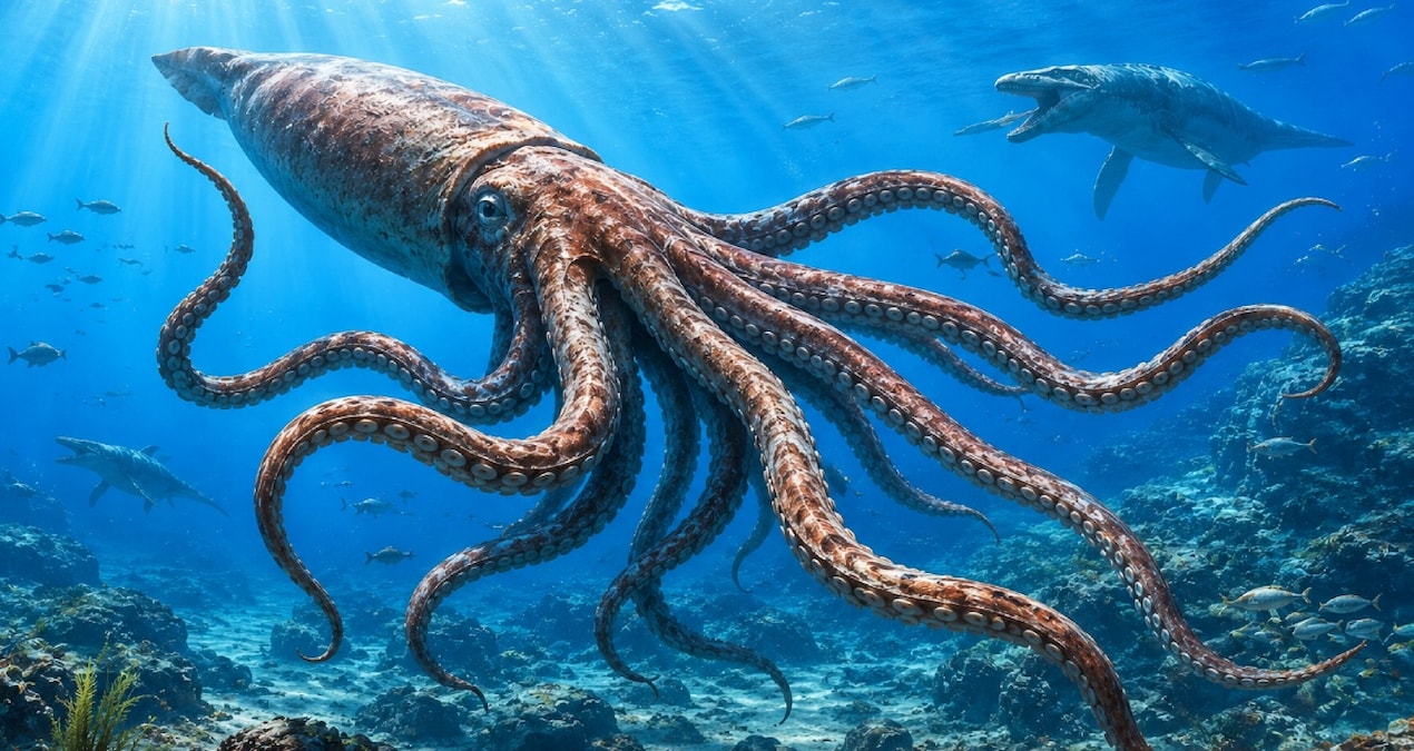 The 19-meter giant octopus is the most feared predator in the oceans - Latest News