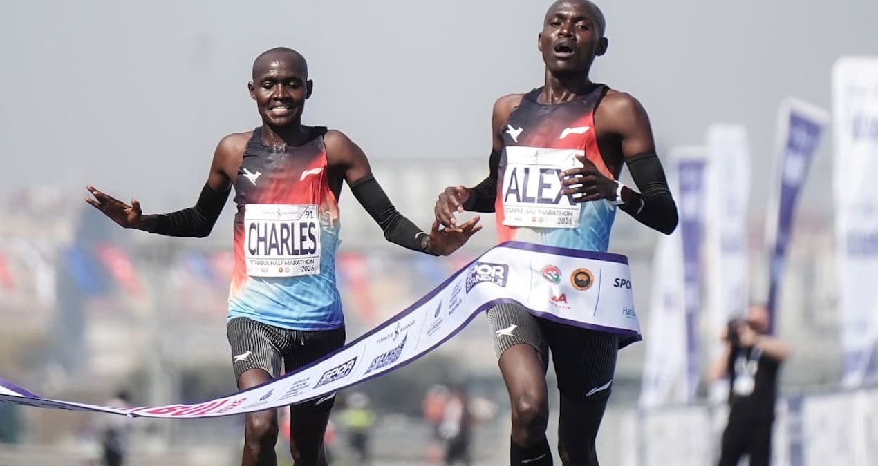 21. İstanbul Yarı Maratonu'nda kazananlar netlik kazandı: İkizler yarışa damga vurdu - En Son Haber - Son Daki