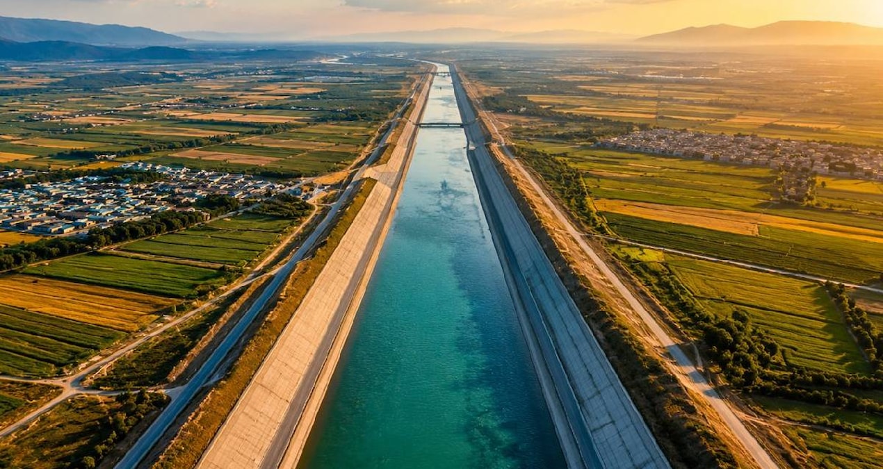 Displaced 330 thousand people: The world's largest water line is in operation - Breaking News