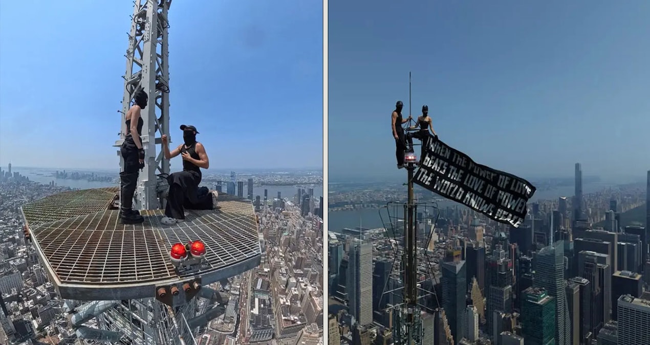 Marriage proposal at 400 meters… It ended at the police station - News