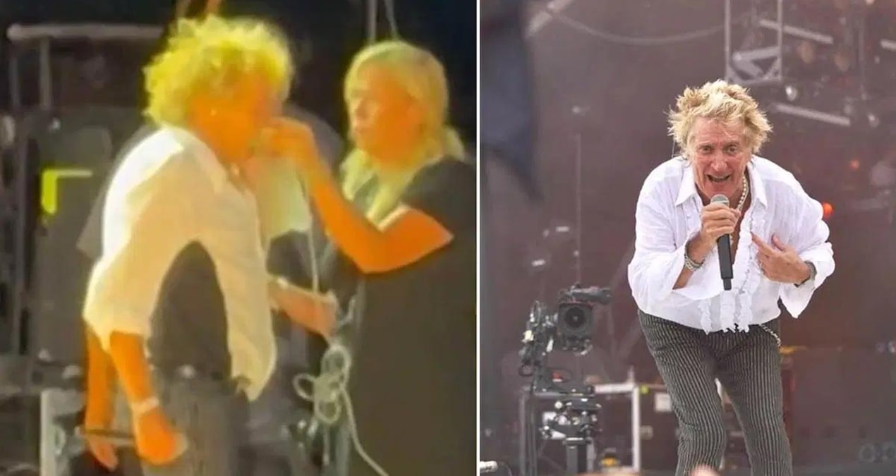 Son Gelişme: 81 yaşındaki Rod Stewart oksijen tüpüyle konsere devam etti - Haberleri: Gelişmeler Takip Ediliyo