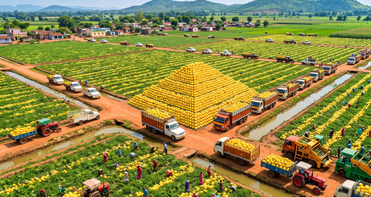 They reaped wealth, not harvest, in 90 days: Those who plant in their fields get their cars and houses in 1 month - Breaking News