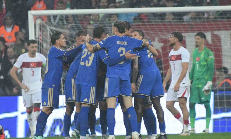 A Milli Futbol Takımı, İtalya'ya 4-1 yenilerek Uluslar A Ligi'nde 2'de 0 yaptı | İşte Tüm Ayrıntılar