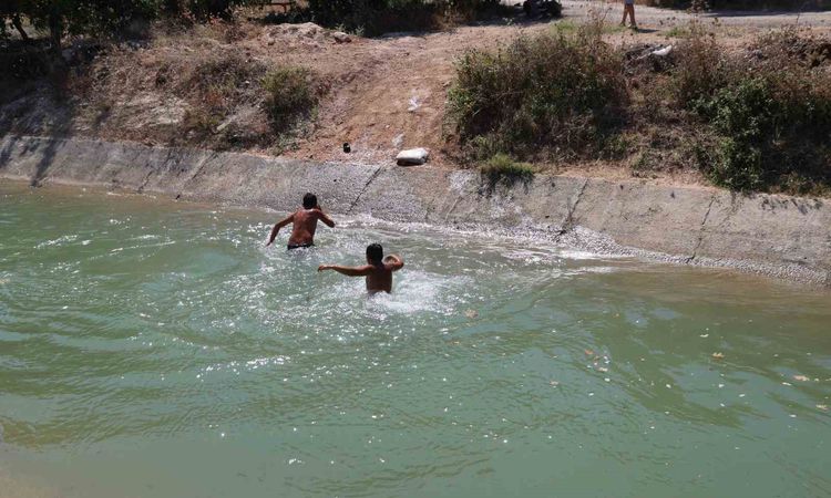 Ayrıntılar Netleşti: Adana sıcağına dayamayan gençler "Yüzme bilmeyen girmesin" diyerek ölüm tehlikesine aldır