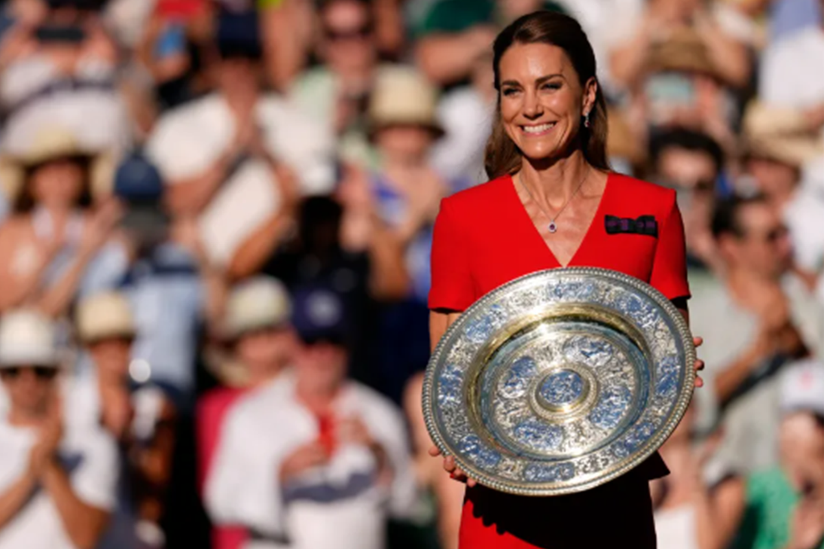 Analysis | Kate Elegance at Wimbledon: She attracted all eyes with her red dress!: Here are the Details