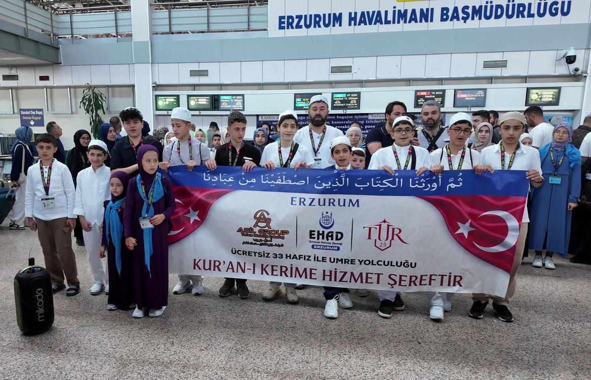 33 hafiz were rewarded with Umrah in Erzurum: Here are the Details