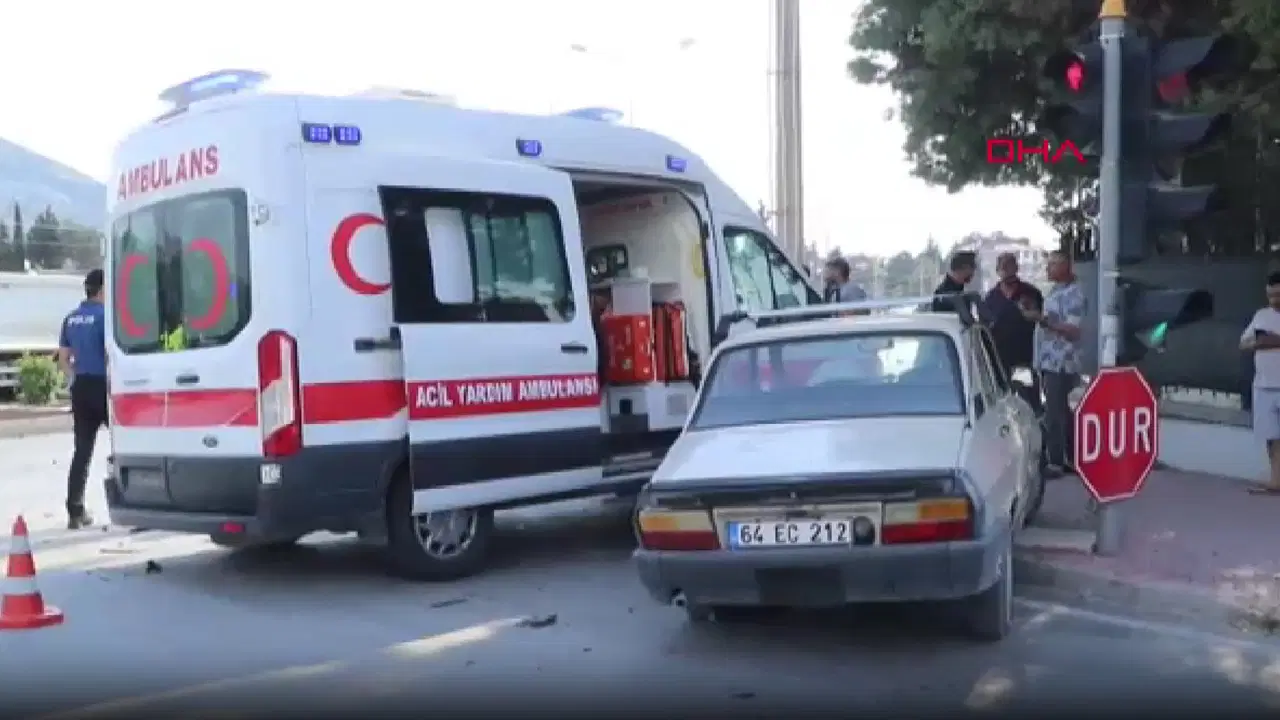 Breaking: Two injured in military ambulance, car collision