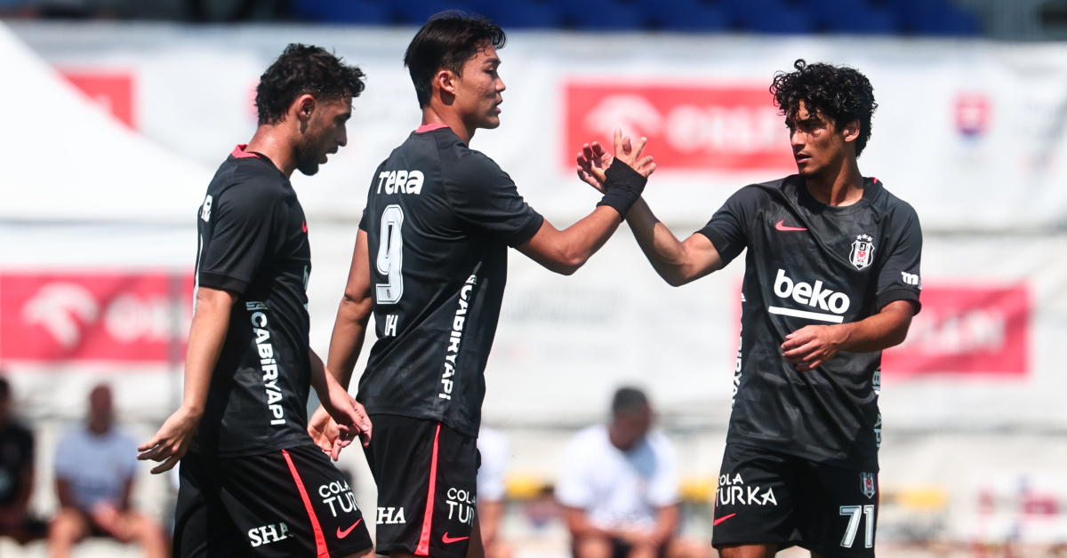 Beşiktaş drew in the friendly match!
