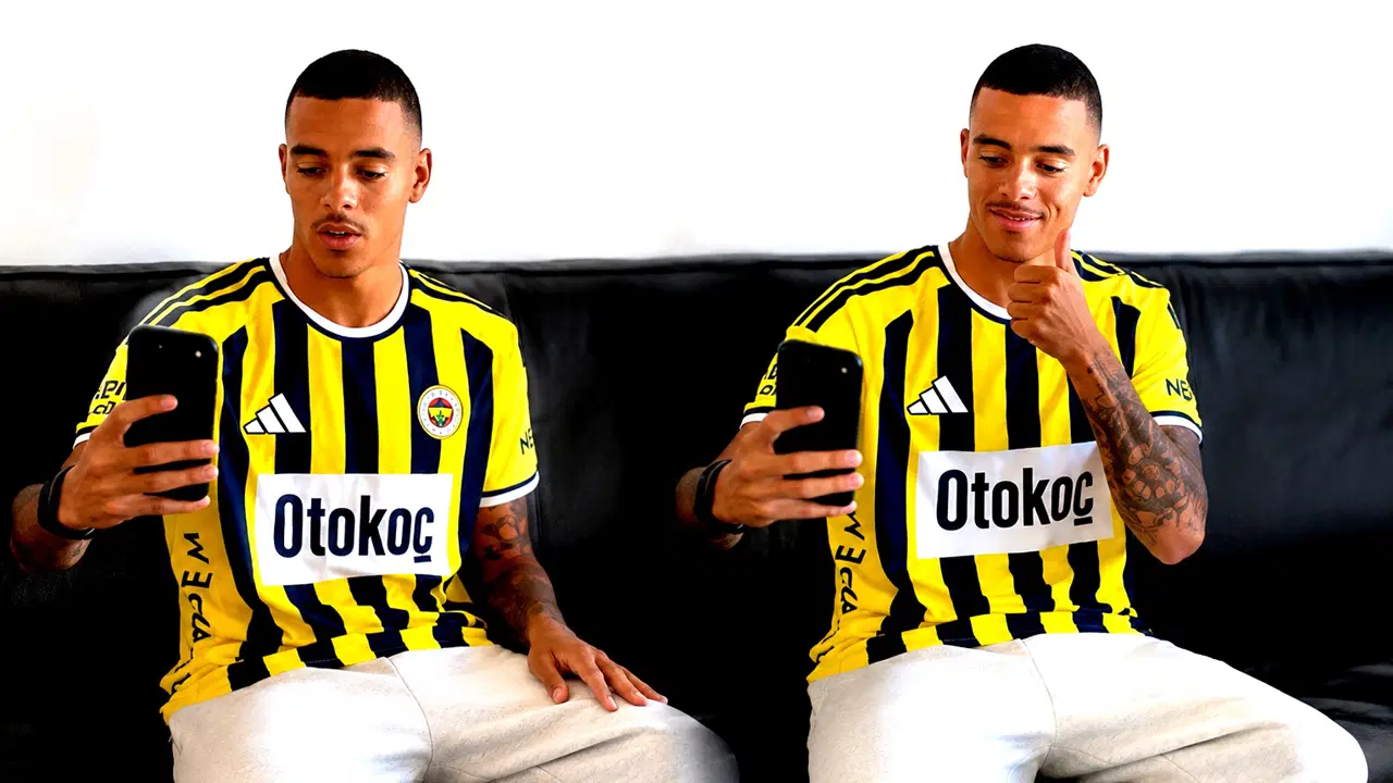 He wore the yellow-dark blue jersey: A message from Mason Greenwood to Fenerbahçe fans