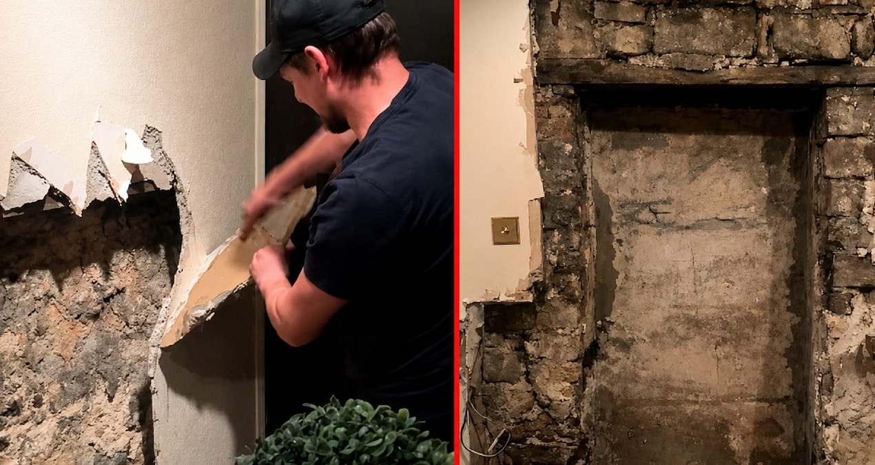 Analysis | The couple who were removing the wall coverings of the house discovered it by chance: It had been behind the wall for 200 years.
