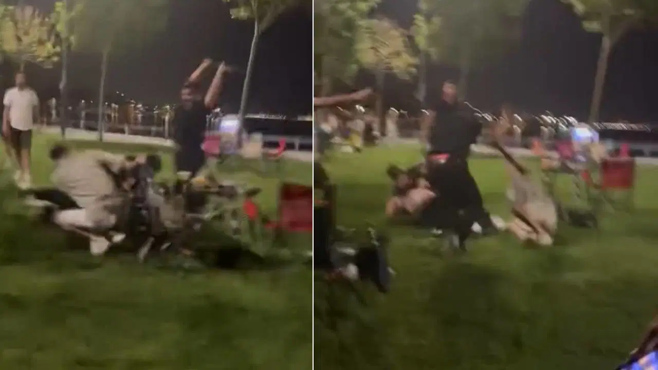 Latest Development: Those moments were recorded: Fight with sticks and fists in Kadıköy