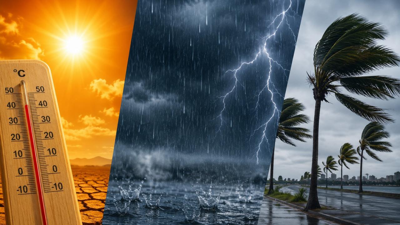 Agenda - Meteorology warned the provinces one by one! 40 degrees, showers and storms on the same map... (Details)
