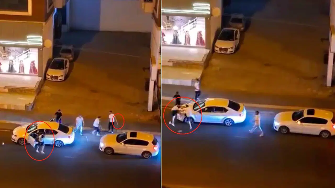 Those moments were recorded: Fight with fists and sticks in Diyarbakır (Details)