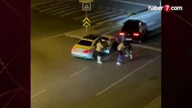 Hot Development: Traffic terror in Istanbul Başakşehir: A driver was beaten on the ground for minutes and Latest Developments
