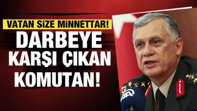 The moments when 1st Army Commander General Ümit Dündar defeated the coup
