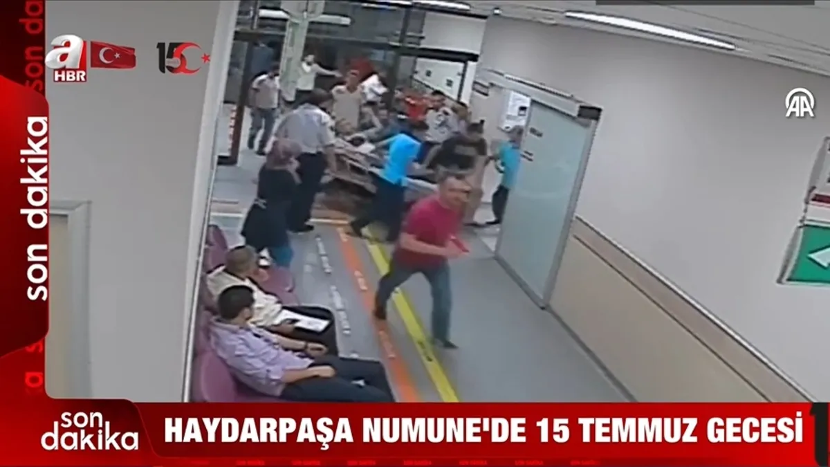 BREAKING NEWS... New images from the night of July 15 have emerged! A great struggle for our martyrs and veterans at Numune Hospital... (Details)