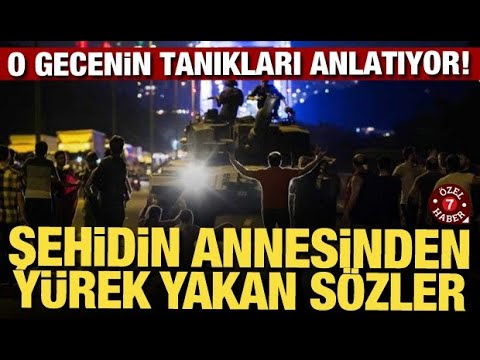 Analysis | Witnesses of that night told: Heartbreaking words from the martyr's mother! (Detail)