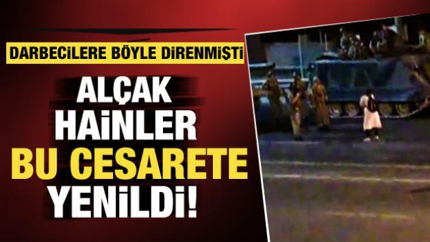Analysis | The July 15 resistance of the woman who walked alone against the coup plotter soldiers is still in memory (Details)