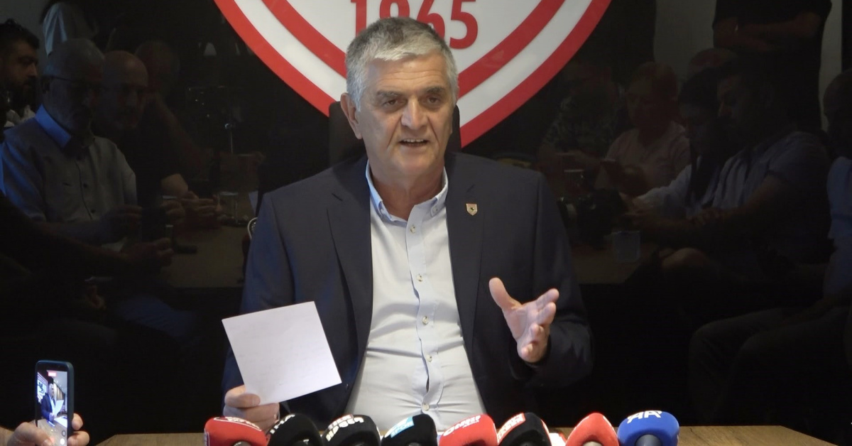 Drongelen statement from Samsunspor! (Detail)