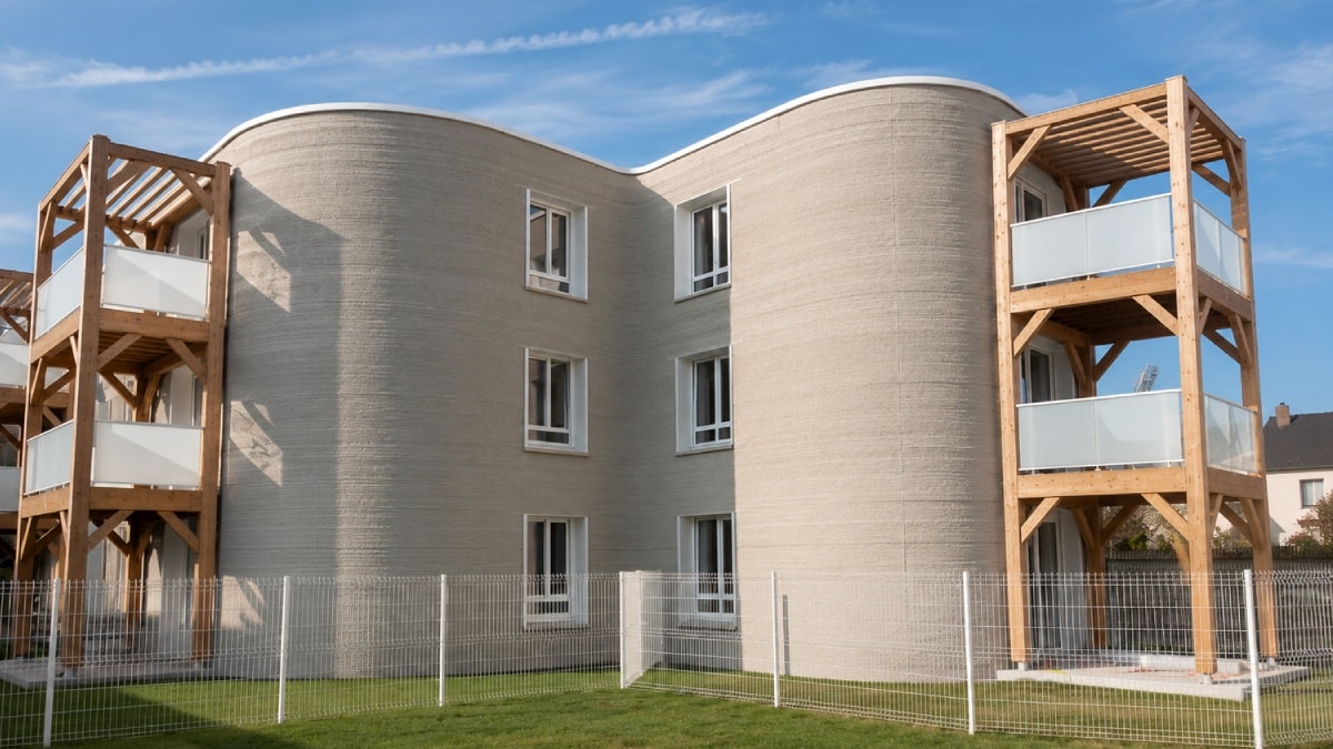 They built a building in 34 days with a giant printer (Details)