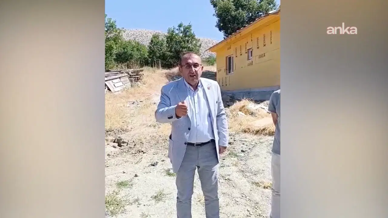 Latest Development: On-site transformation reaction from the residents of Afşin's Yazı Village... Citizens want their houses to be completed