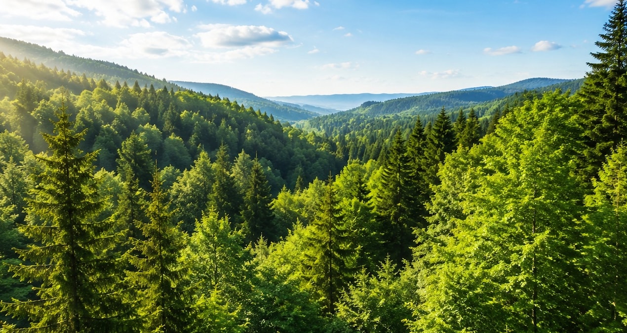 Hot Development: The number of trees in the world was calculated one by one