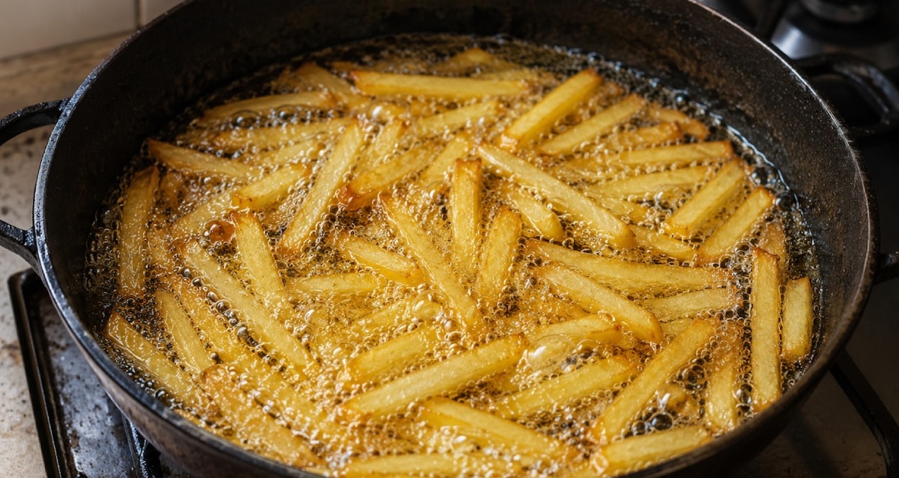 Agenda - Adding 1 spoon of frying oil is enough: Potatoes become crispy on the outside and soft on the inside. Latest Developments