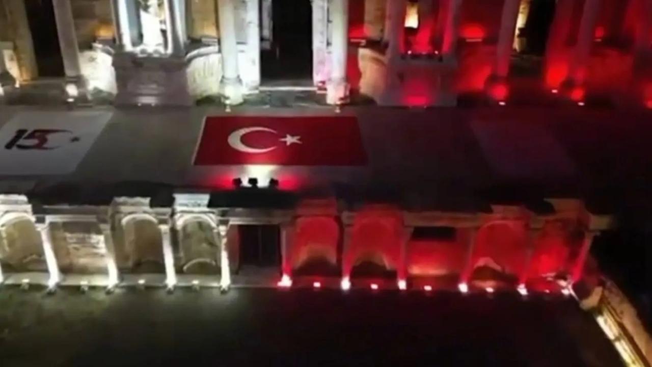 Latest Development: Pamukkale and Hierapolis Ancient City were illuminated in the colors of the Turkish flag: Here are the Details