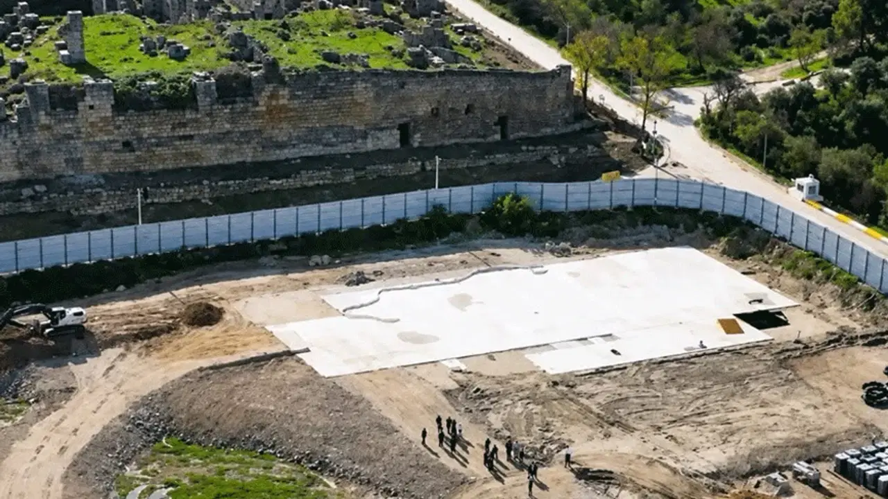 Latest Development: They poured concrete in the Ancient City of Ephesus