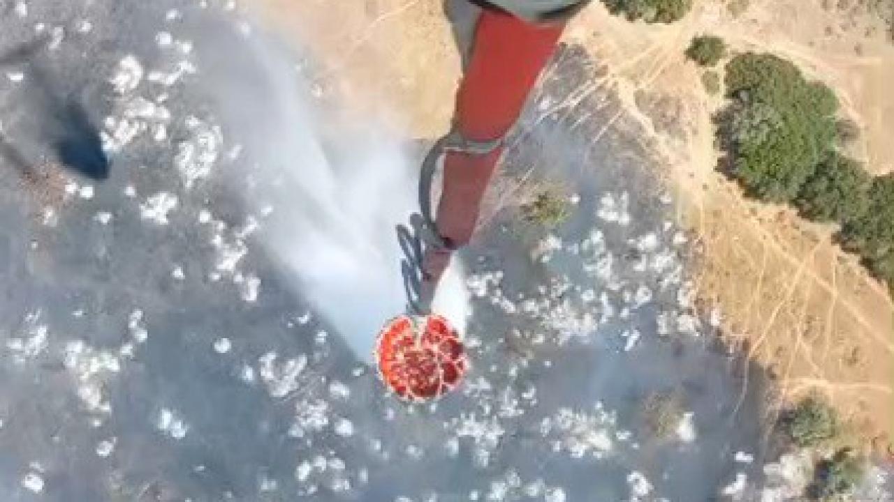 Latest Development: Air and land intervention to forest fire in Izmir