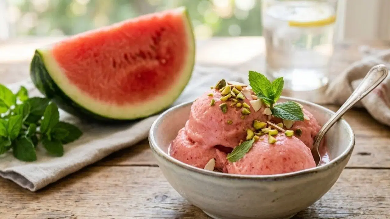 Viral dessert of summer: Homemade watermelon ice cream recipe (Details)