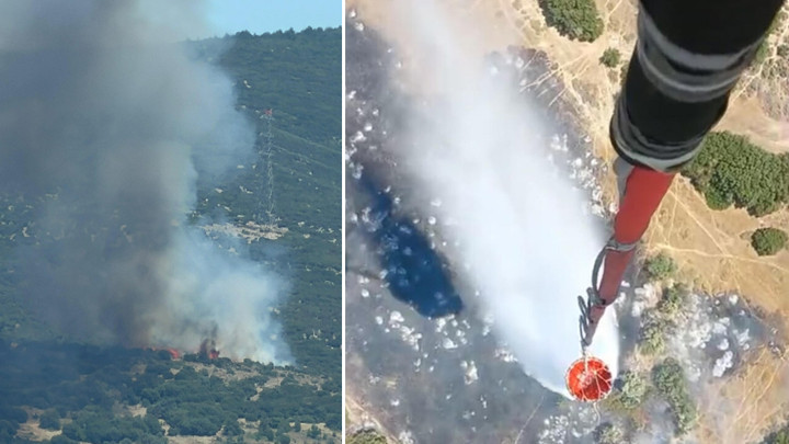 Hot Development... Forest fire in Izmir Bornova! Intervening and Latest Developments
