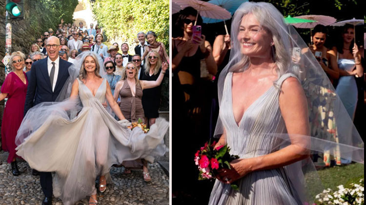 Analysis | The 61-year-old famous model reunited with her loved one: The wedding procession came dancing
