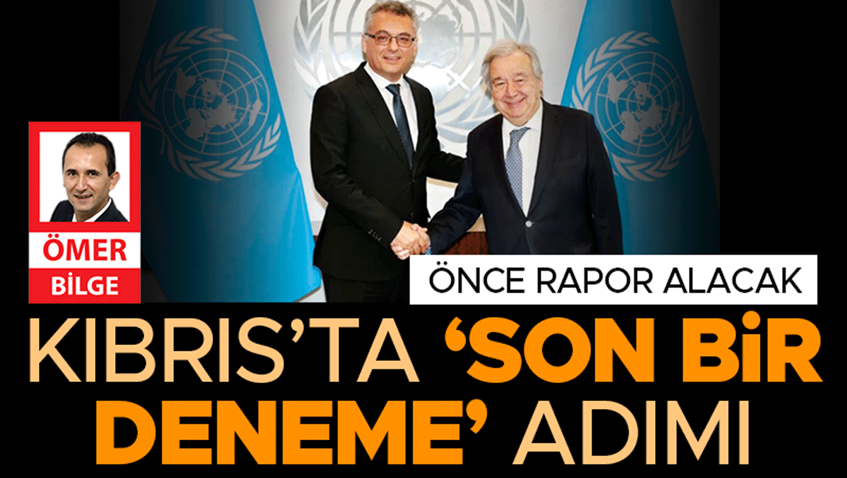 Latest Development: He will try to bring Turks and Greeks to the table: Guterres is going to Cyprus and Latest Developments