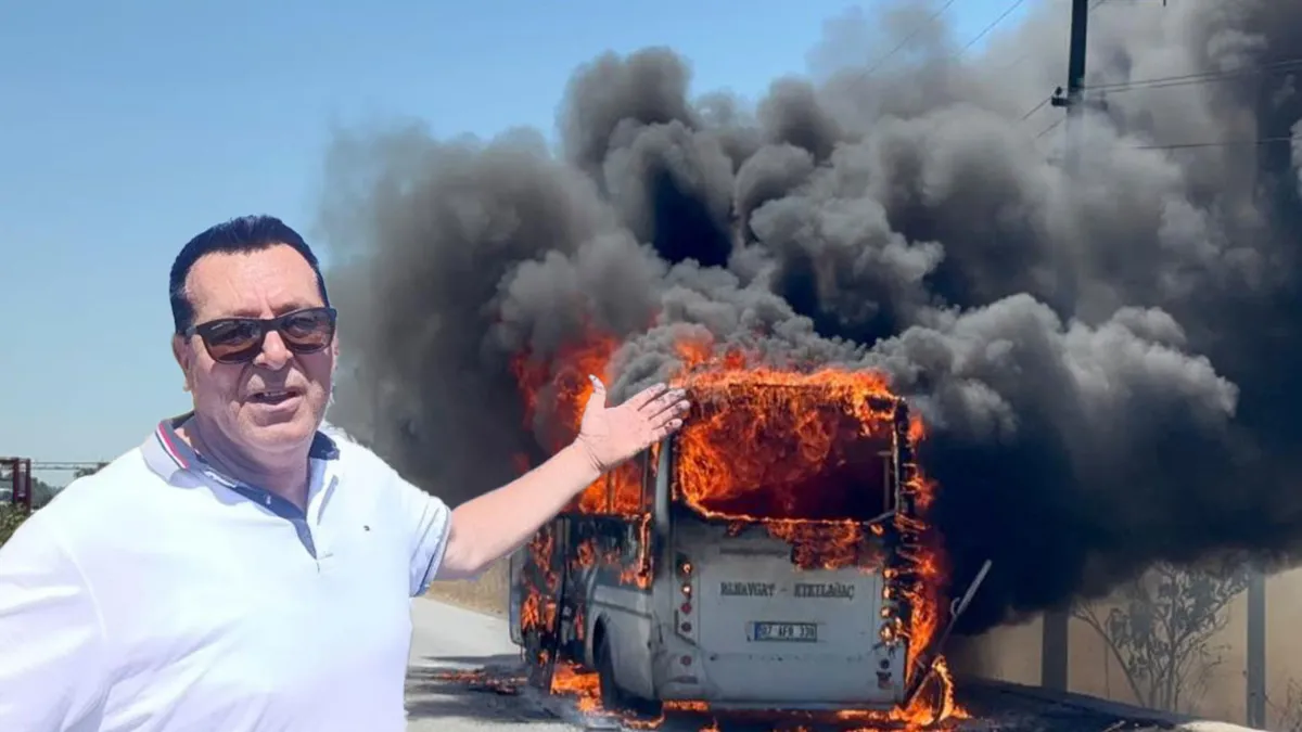 Son Gelişme: Antalya'da faciadan dönüldü! Midibüs alev topuna döndü: Yolcular tahliye edildi: İşte Ayrıntılar: