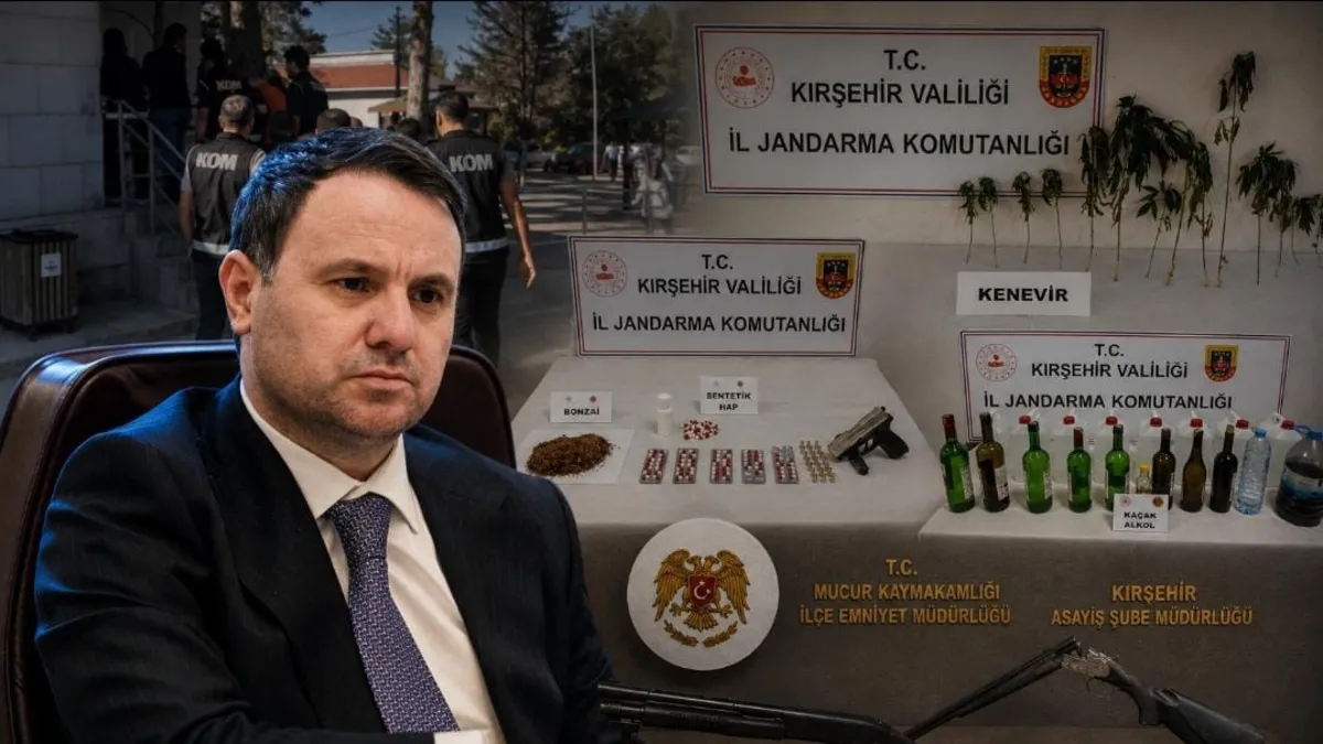 Kritik Açıklama: Adalet Bakanı Gürlek'in genelgesi sonrası Kırşehir'de peş peşe operasyonlar