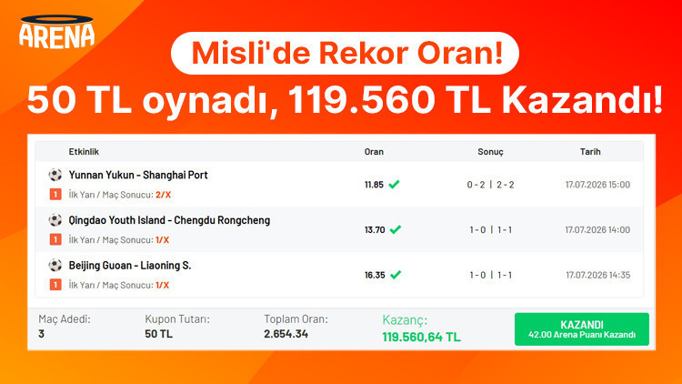 Gündemden Son Bilgiler: Son Gelişme: Misli'de rekor oran! 50 TL oynadı, 119.560 TL kazandı! - Son Dakika Bilgi