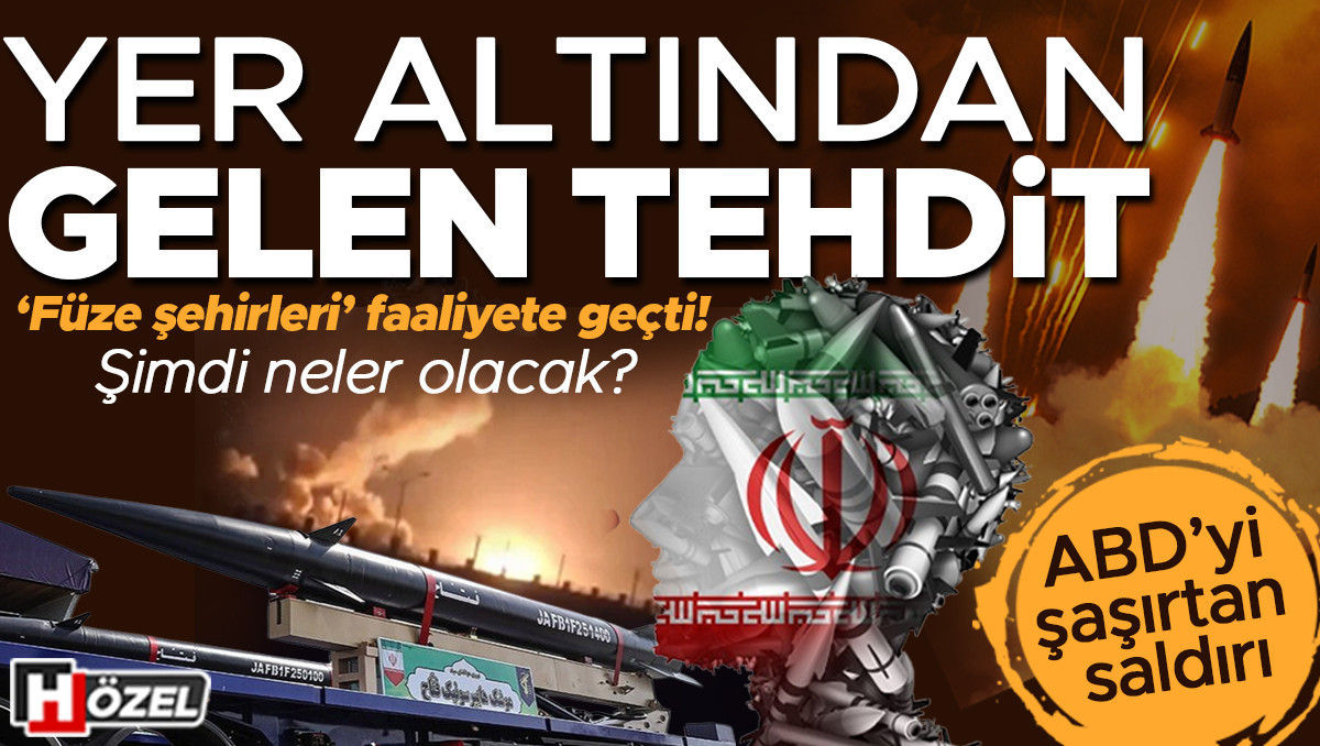Ayrıntılar Netleşti: ABD’yi şaşırtan saldırı: Yer altından gelen tehdit! ‘Füze şehirleri’ faaliyete geçti! Şim