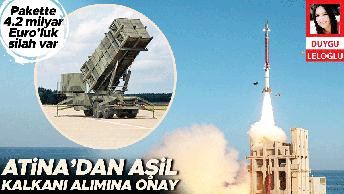 Ayrıntılar Netleşti: Analiz | Atina’dan Aşil Kalkanı alımına onay... Pakette 4.2 milyar Euro’luk silah var (De