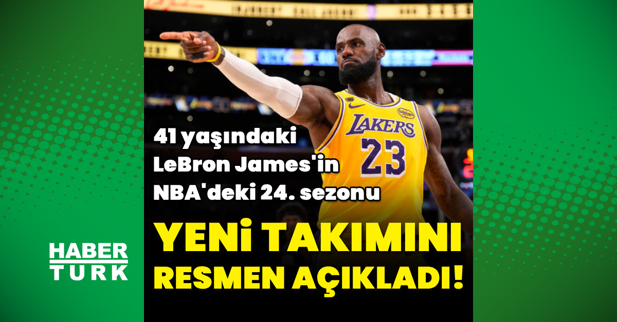 Gündemden Son Bilgiler: LeBron James yeni takımını Ayrıntılarını Paylaştı!: İşte Ayrıntılar - Son Dakika Bilgi