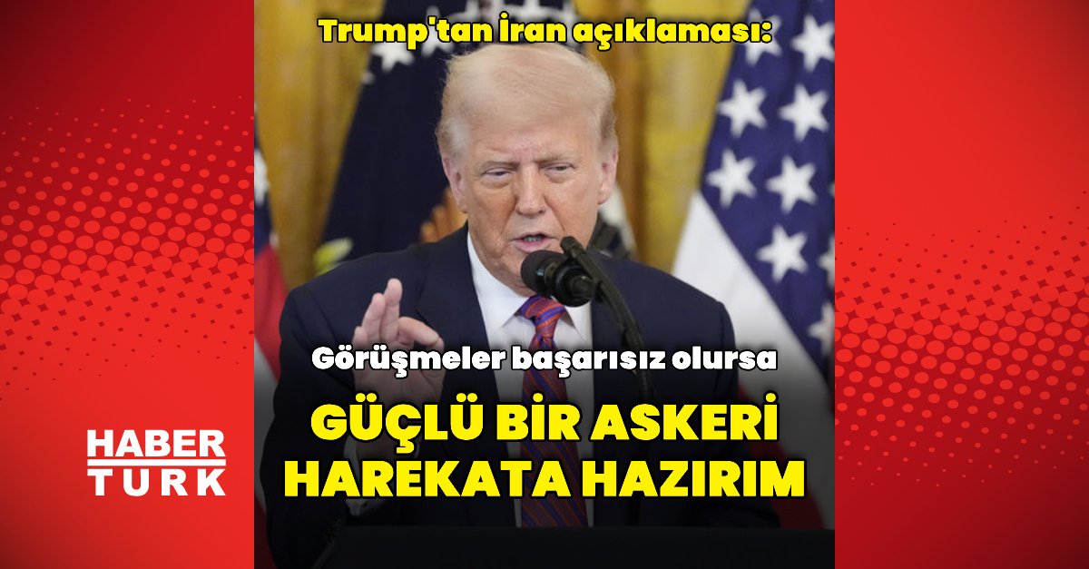 Kritik Açıklama: "Görüşmeler başarısız olursa askeri harekata hazırım" ve Son Gelişmeler | İşte Tüm Ayrıntılar