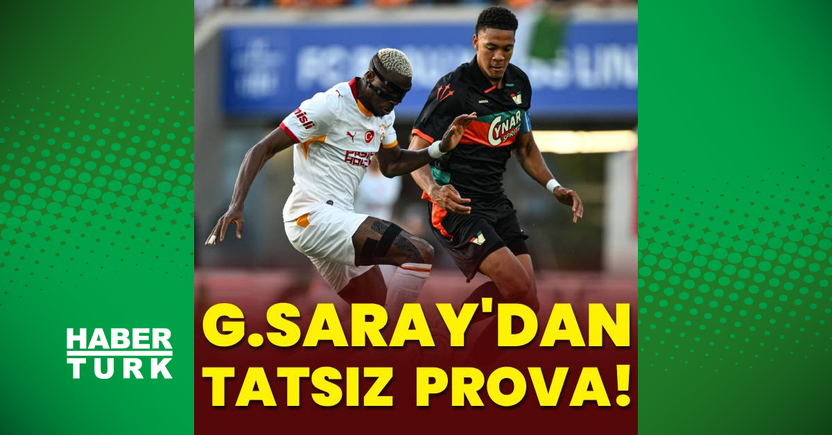 Son Gelişme: Son Gelişme: G.Saray'dan tatsız prova!: İşte Ayrıntılar | İşte Tüm Ayrıntılar