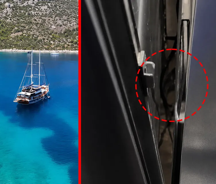 Yer Muğla! Tatil hayali kabusa döndü! Kiraladıkları teknede başlarına gelmeyen kalmadı: Denizin ortasında fare