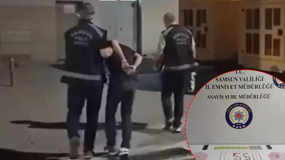 Samsun'da sahte polis oyunu: 1,5 milyon liralık vurgun yapan şahıs Ele Geçirildi! (Detaylar)