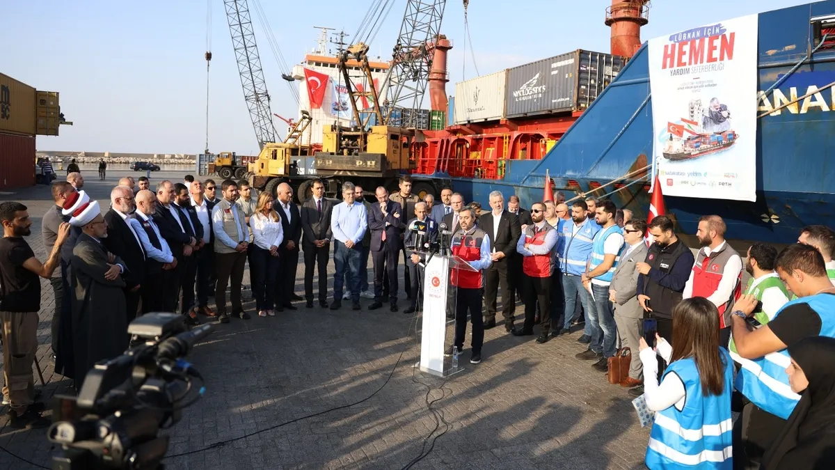 Sıcak Gündem: Türkiye’den Lübnan’a yardım eli: STK’lar 3 yılda 1,2 milyar TL yardım gönderdi (Detaylar) ve Mer