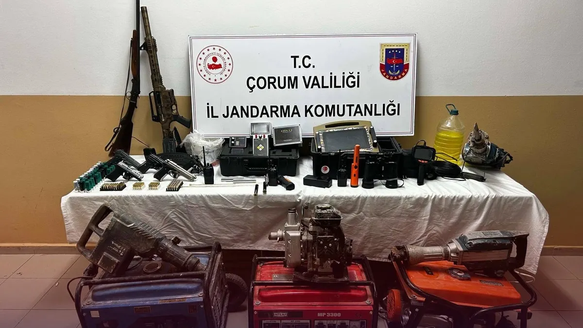 Gündemden Son Bilgiler: Analiz | Çorum’da define operasyonu! 5 şüpheli hakkında tutuklama kararı verildi: İşte