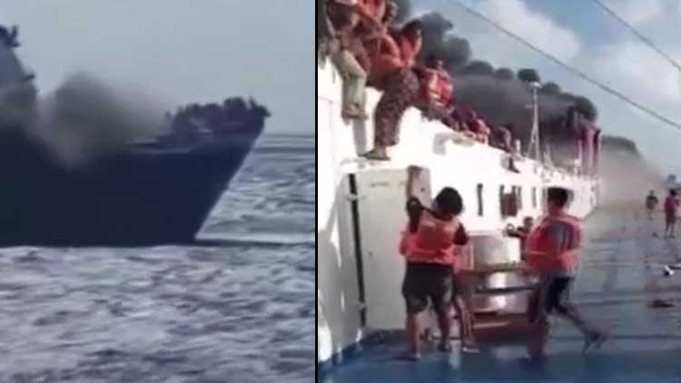 Gündemden Son Bilgiler: Endonezya'da feribot yangını: 5 ölü, 41 kayıp | İşte Tüm Ayrıntılar