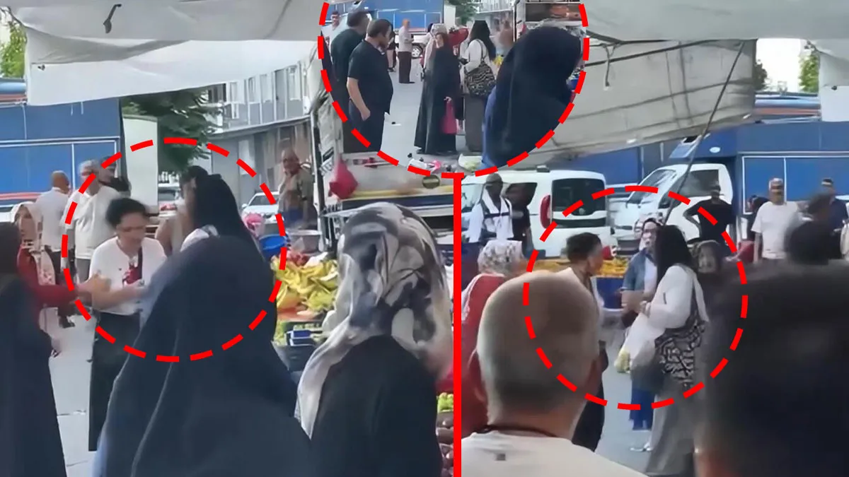Ayrıntılar Netleşti: İstanbul Beyoğlu’nda akılalmaz anlar! Pazarda ürün seçmek isterken dehşeti yaşadı: Pazarc