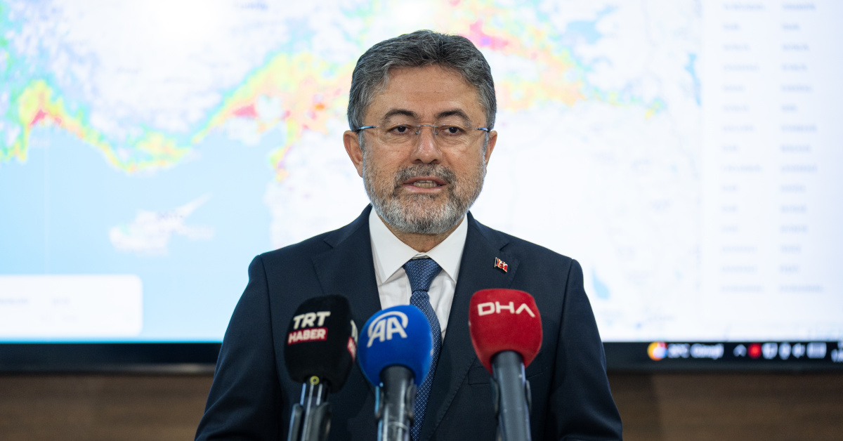 Kritik Açıklama: Bakan Yumaklı'dan rüzgar uyarısı (Detaylar)