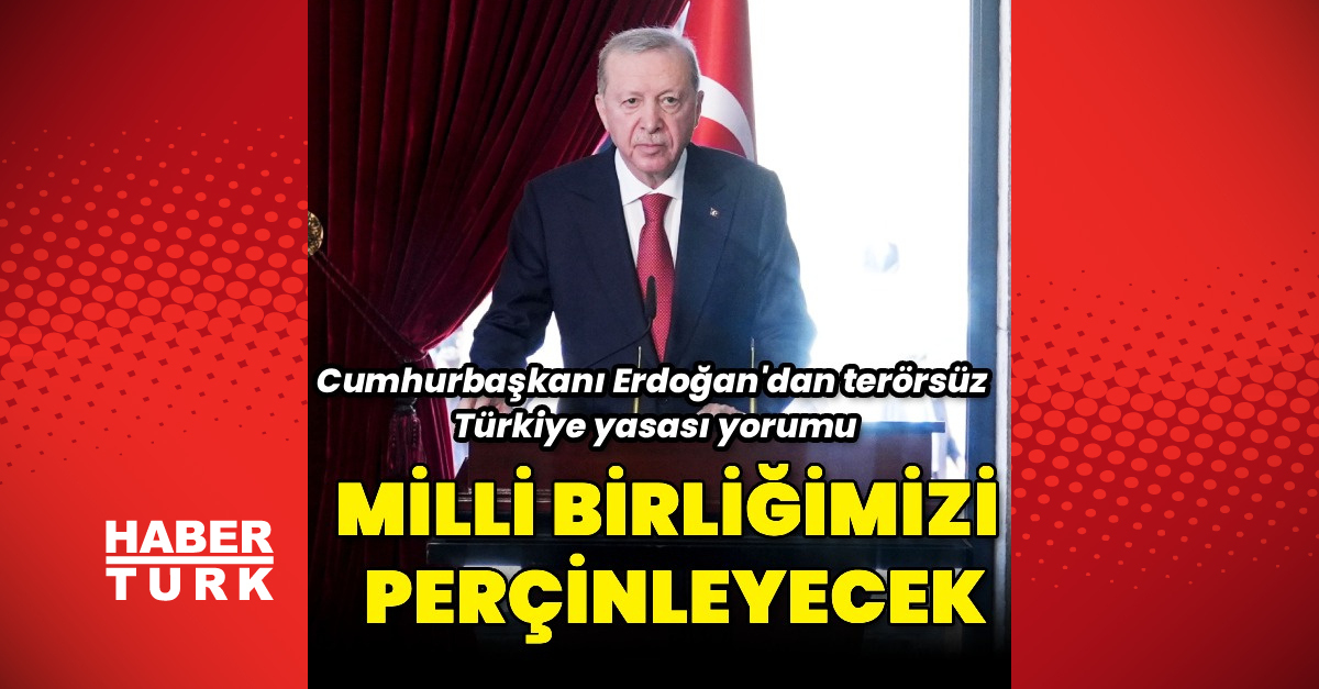 'Milli birliğimizi perçinleyecek' | İşte Tüm Ayrıntılar